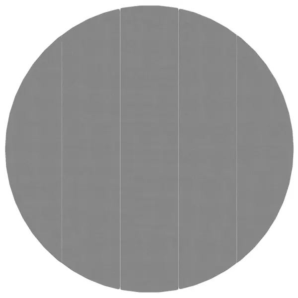 Gossi acoperire geotextil piscina, gri deschis, Ø550 cm, poliester