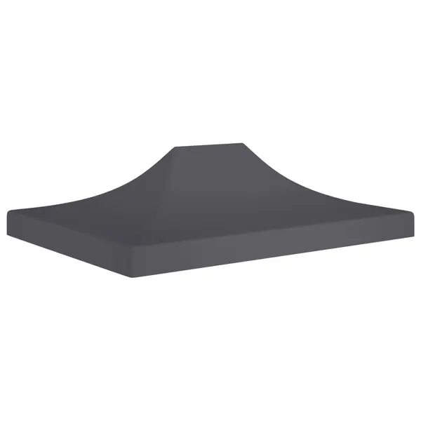 Gossi acoperis cort de petrecere, antracit, 4,5 x 3 m, 270 g/m2