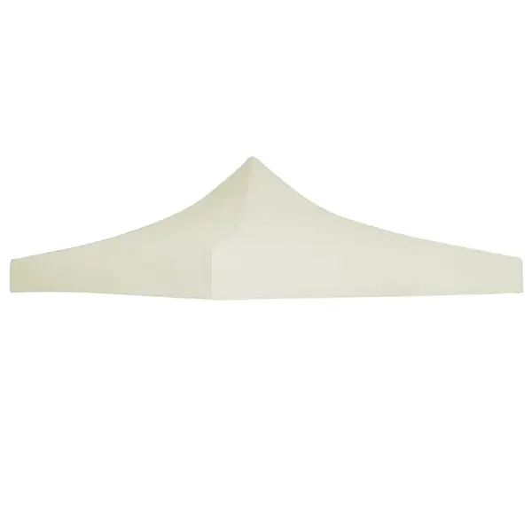 Gossi acoperis cort de petrecere, crem, 3 x 3 m