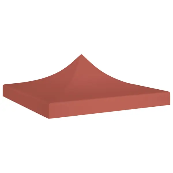 Gossi acoperis pentru cort de petrecere, caramiziu, 3 x 3 m, 270 g/m2