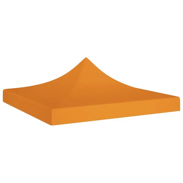 Gossi acoperis pentru cort de petrecere, portocaliu, 3x3 m, 270 g/m2