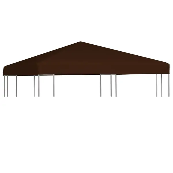 Gossi acoperis pentru pavilion, 3 x 3 m, maro, 310 g/m2