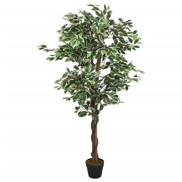 Gossi arbore ficus artificial 378 de frunze 80 cm verde