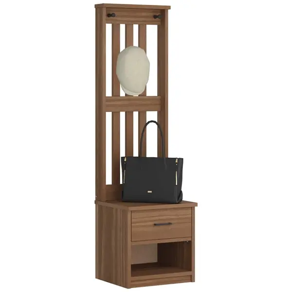 Gossi arborele „sandens” 45x40x159,5 cm din lemn masiv de pin