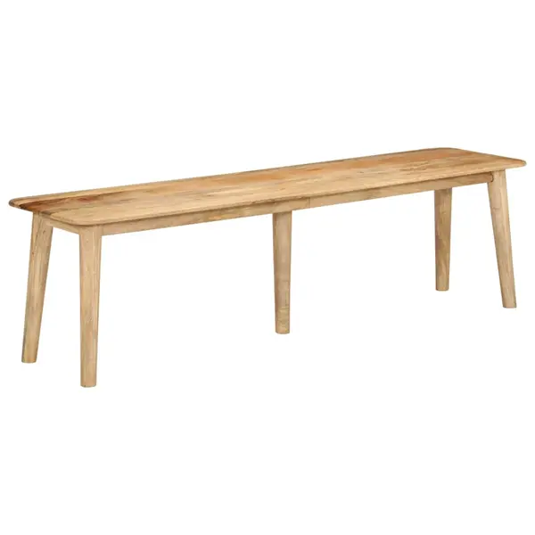 Gossi banca, 160x40x45 cm, lemn masiv de mango