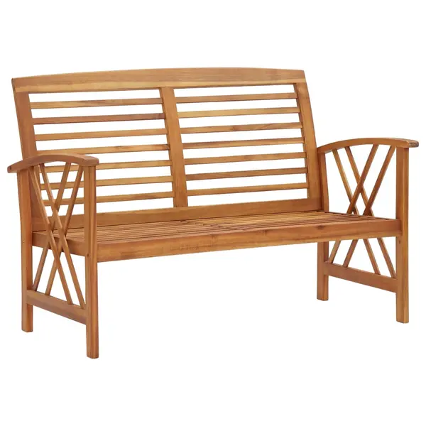 Gossi banca de gradina, 119 cm, lemn masiv de acacia