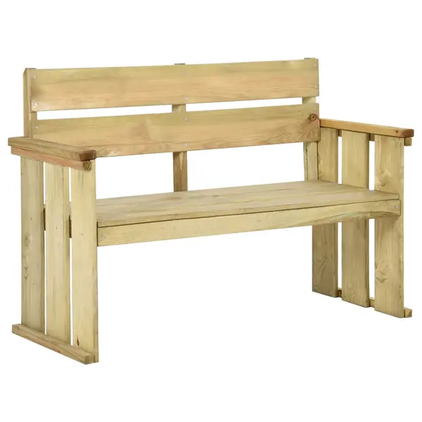 Gossi banca de gradina, 121 cm, lemn de pin tratat