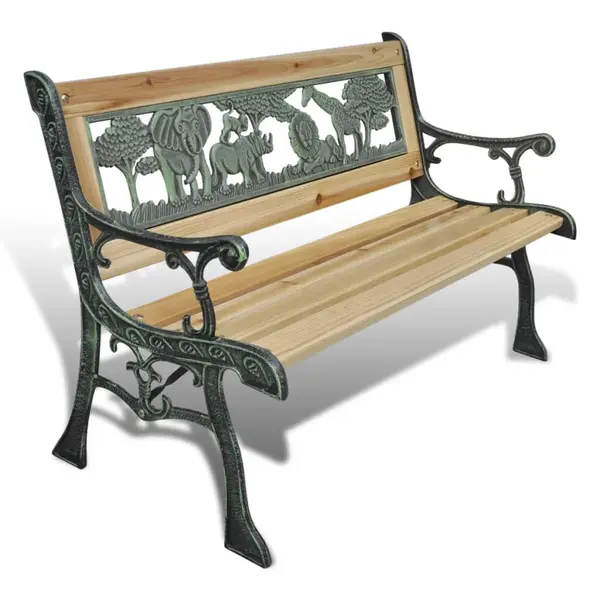 Gossi banca de gradina pentru copii, 84 cm, lemn