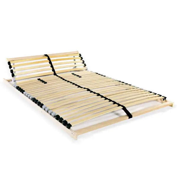 Gossi baza de pat cu sipci, 28 sipci, 7 zone, 100 x 200 cm