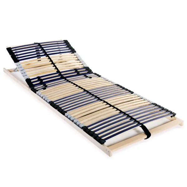 Gossi baza de pat cu sipci, 42 sipci, 7 zone, 80 x 200 cm