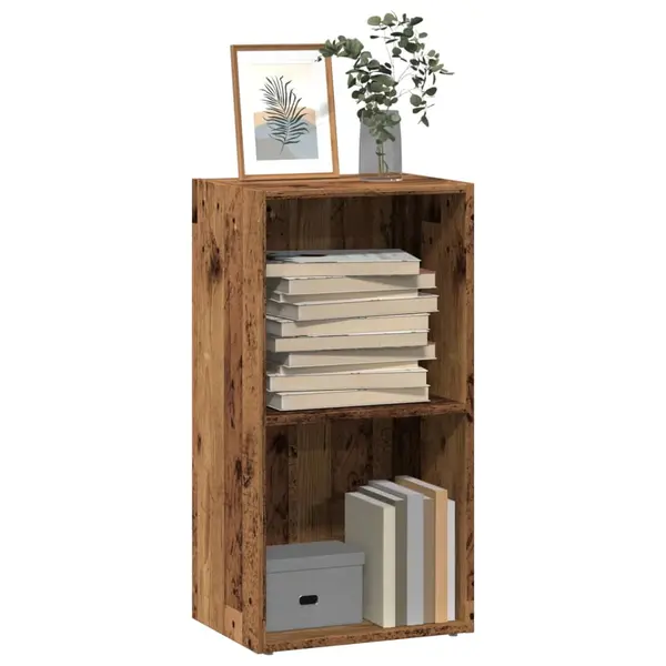 Gossi biblioteca, lemn vechi, 40x30x77 cm, lemn prelucrat
