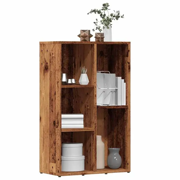 Gossi biblioteca, lemn vechi,45x25x80 cm, lemn prelucrat
