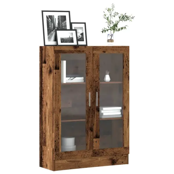 Gossi biblioteca, lemn vechi, 82,5x30,5x115 cm, lemn prelucrat