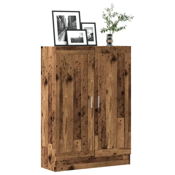Gossi biblioteca, lemn vechi, 82,5x30,5x115 cm, lemn prelucrat