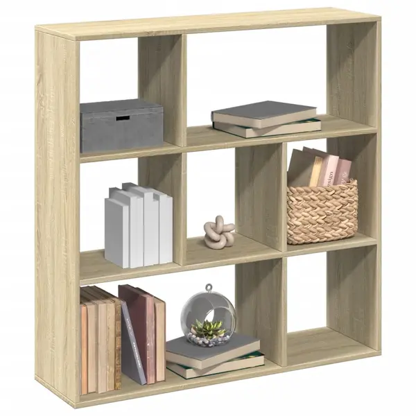 Gossi biblioteca/separator camera stejar sonoma 102x29x103,5 cm lemn
