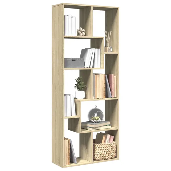 Gossi biblioteca/separator camera stejar sonoma 67x25x161,5 cm lemn