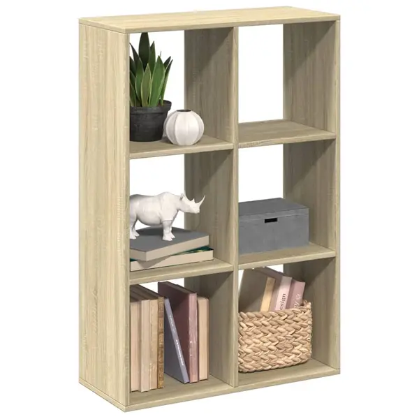 Gossi biblioteca/separator camera stejar sonoma 69,5x29x103,5 cm lemn