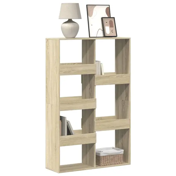 Gossi biblioteca, stejar sonoma, 100x33x155,5 cm, lemn prelucrat