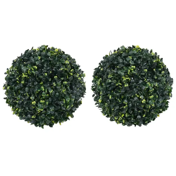 Gossi bile de arbusti cimisir artificiali, 2 buc., 45 cm
