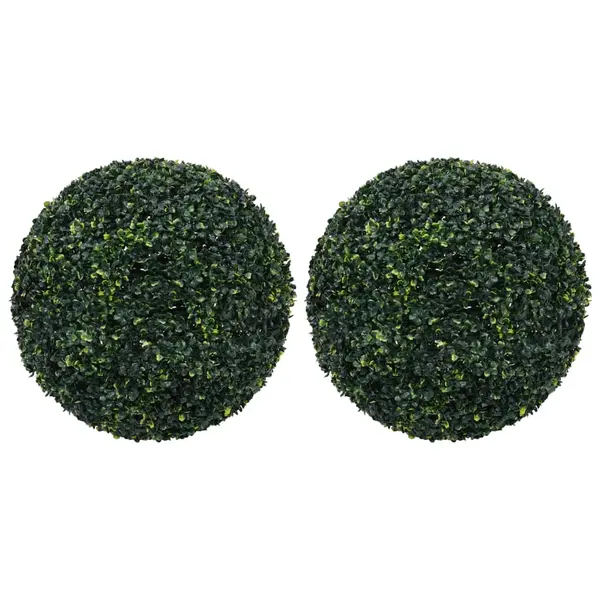 Gossi bile de arbusti cimisir artificiali, 2 buc., 52 cm