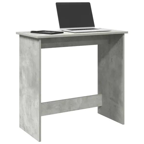 Gossi birou, gri beton, 80 x 40 x 75 cm, pal
