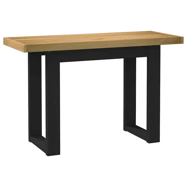 Gossi birou noain picioare in forma u 120x50x75 cm lemn masiv de pin