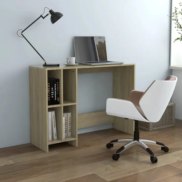 Gossi birou notebook, stejar sonoma, 102,5x35x75 cm, pal