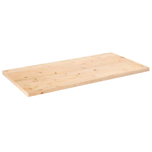 Gossi blat de masa, 110x60x2,5 cm, lemn masiv de pin, dreptunghiular