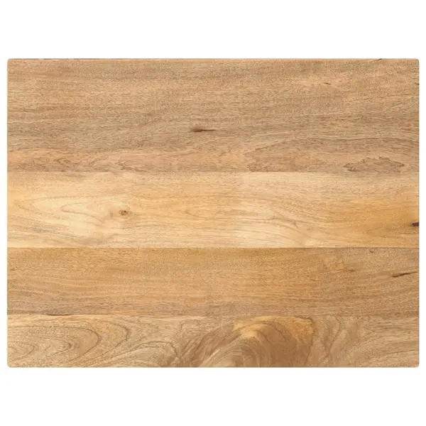 Gossi blat de masa, 70x60x2,5 cm, dreptunghiular, lemn masiv de mango