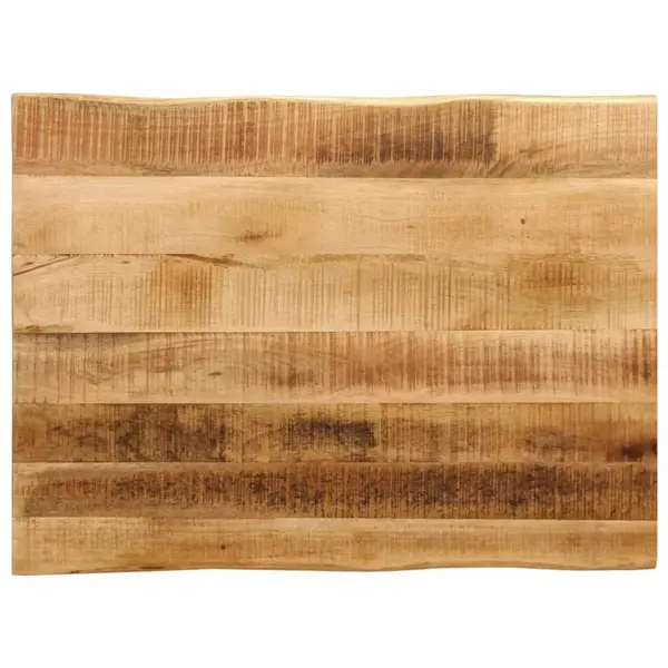 Gossi blat de masa contur natural 70x60x2,5 cm lemn masiv mango brut