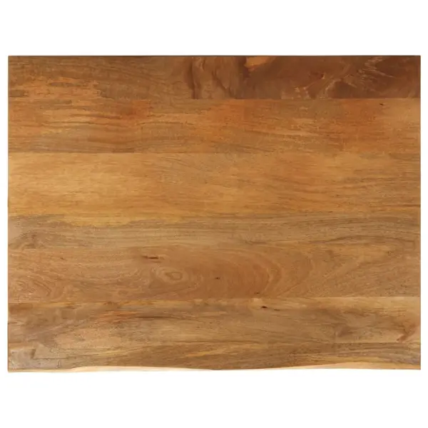 Gossi blat de masa contur organic 100x80x2,5 cm lemn masiv de mango
