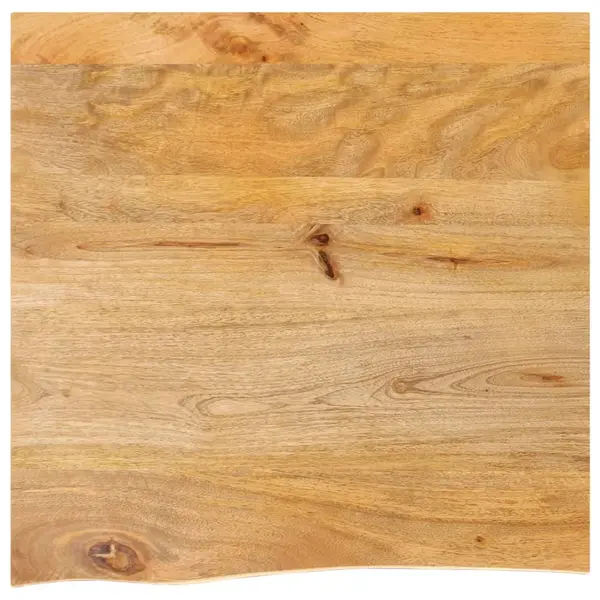 Gossi blat de masa contur organic 40x40x2,5 cm lemn masiv de mango