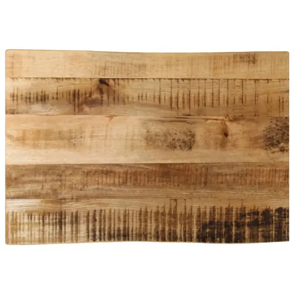 Gossi blat de masa contur organic 50x40x3,8 cm lemn masiv mango brut