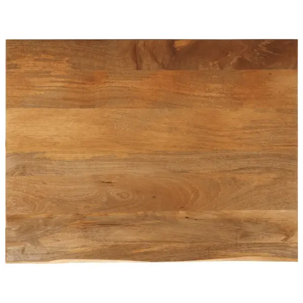 Gossi blat de masa contur organic 90x80x2,5 cm lemn masiv de mango