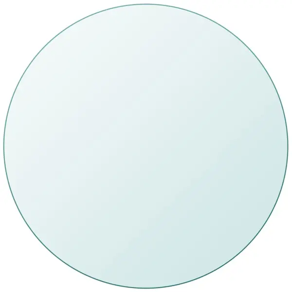 Gossi blat de masa din sticla securizata rotund 400 mm