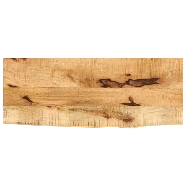 Gossi blat de masa margine naturala, 70x20x2,5 cm, lemn masiv mango