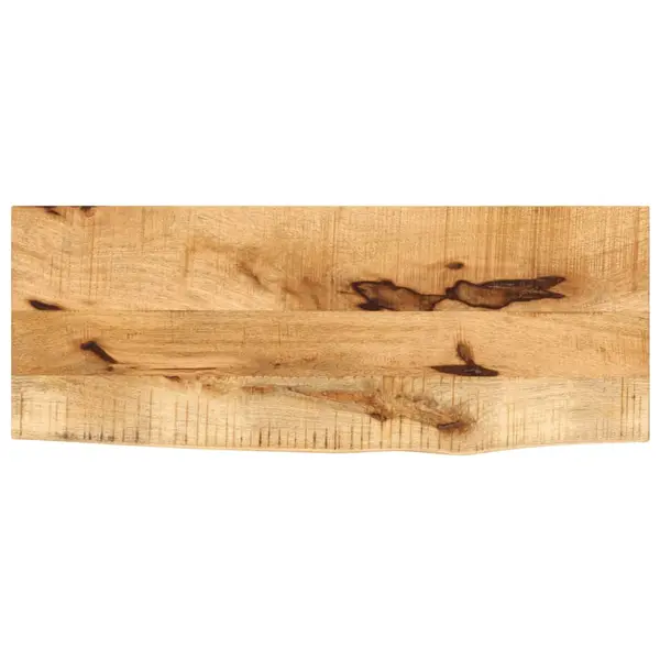 Gossi blat de masa margine naturala, 70x30x2,5 cm, lemn masiv mango