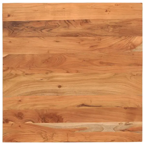 Gossi blat de masa patrata, 70x70x3,8 cm, lemn masiv de acacia