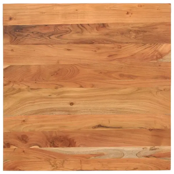 Gossi blat de masa patrata, 80x80x3,8 cm, lemn masiv de acacia