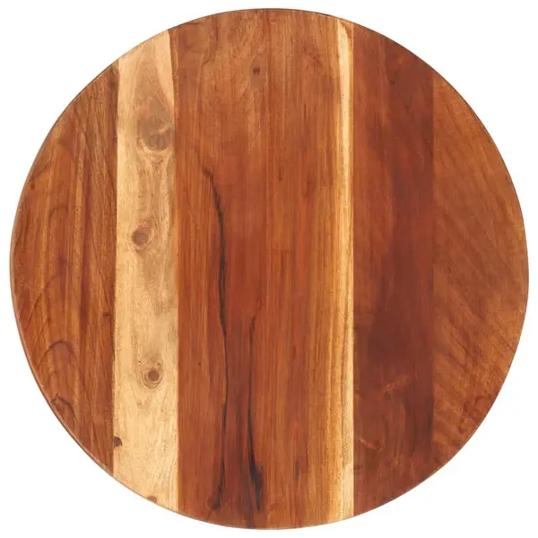 Gossi blat de masa rotund, 40 cm, 25-27 mm, lemn masiv acacia