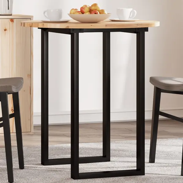 Gossi blat de masa rotund, Ø70x2 cm, lemn masiv de acacia