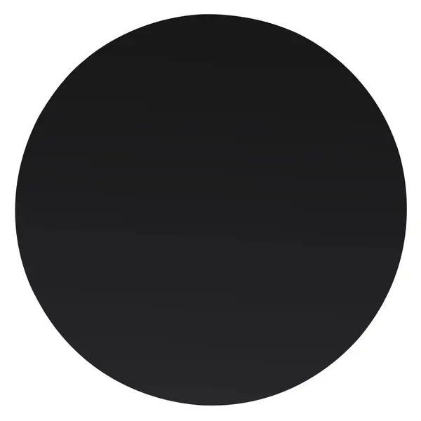 Gossi blat de masa rotund, din sticla securizata, 600 mm