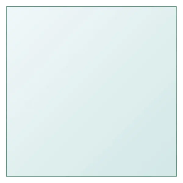 Gossi blat de masa, transparent, 30x30 cm, sticla securizata