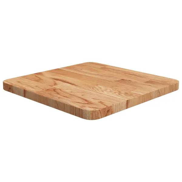 Gossi blat masa patrat maro deschis 40x40x2,5cm lemn stejar tratat