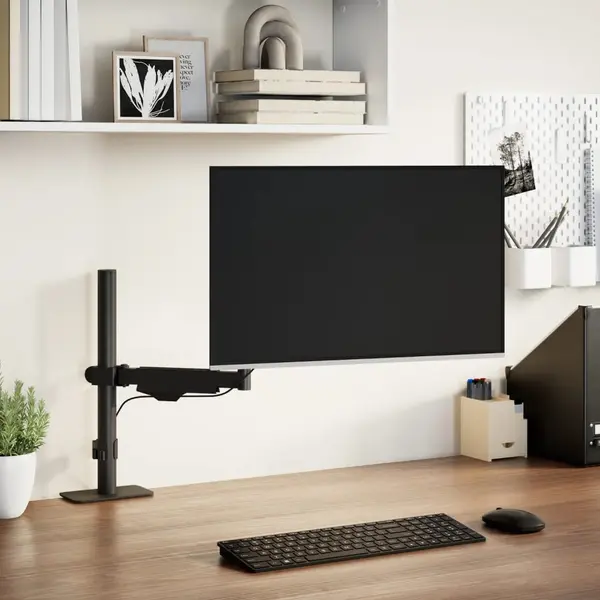 Gossi brat unic de monitor ecran de max 27 inci arc cu gaz 10 kg