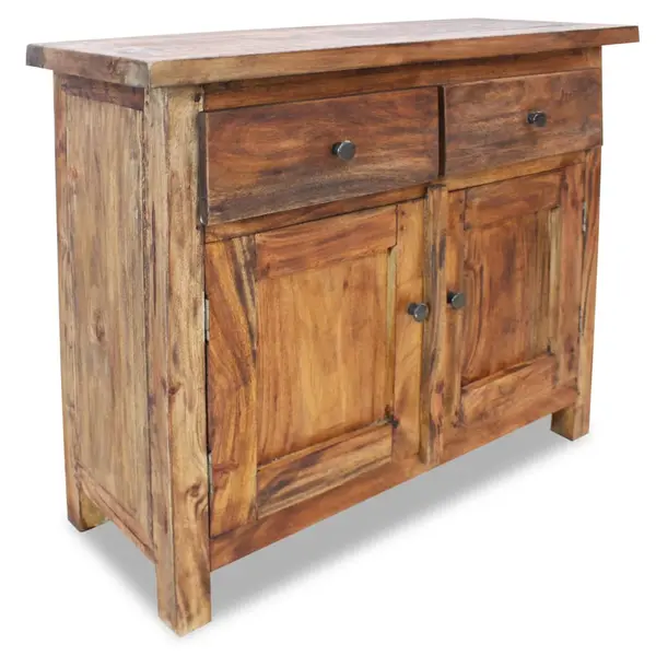 Gossi bufet din lemn masiv reciclat, 75 x 30 x 65 cm