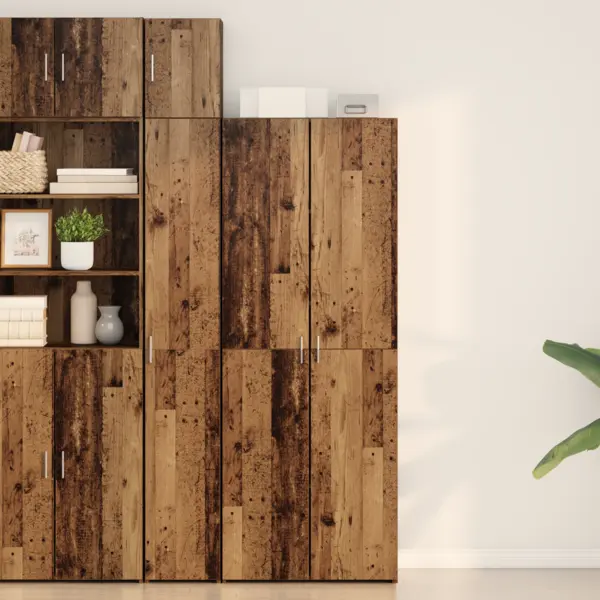 Gossi bufet lemn vechi 70x42.5x185 cm lemn prelucrat