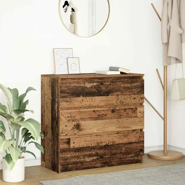 Gossi bufeta din lemn vechi 80x35x76 cm din lemn prelucrat