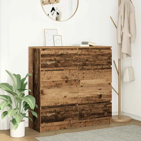 Gossi bufeta lemn vechi 100x35x99 cm lemn prelucrat