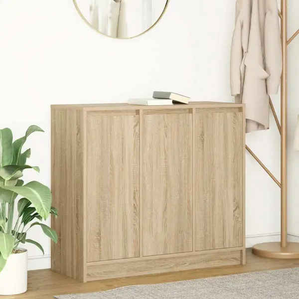 Gossi bufeta stejar sonoma 85x34x76 cm lemn prelucrat